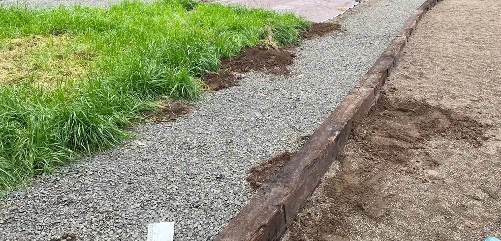 cleaned yard